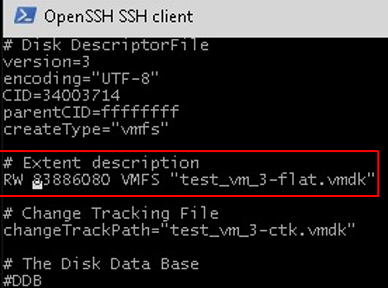 shrink vmdk file size on vmware datastore