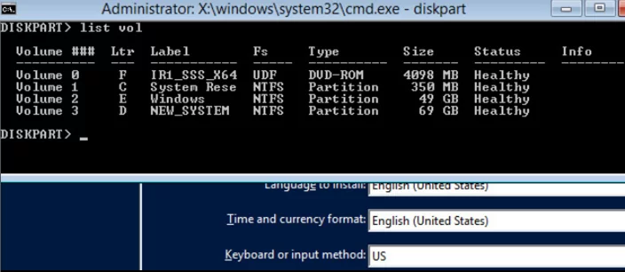 check the assigned drive letters for old and new drives